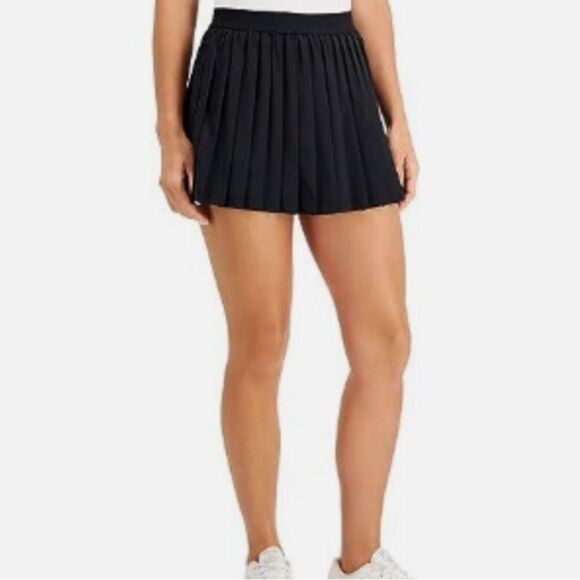 Id Ideology Women's Active Solid Pleated skirt, short Skort - Picture 1 of 11